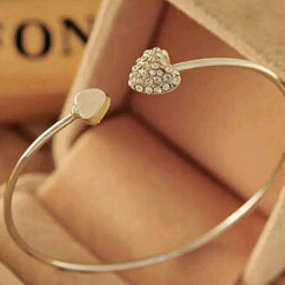 Beautiful ♡ Cuff Bangle Bracelets (silver&gold) - Picture 2 of 5